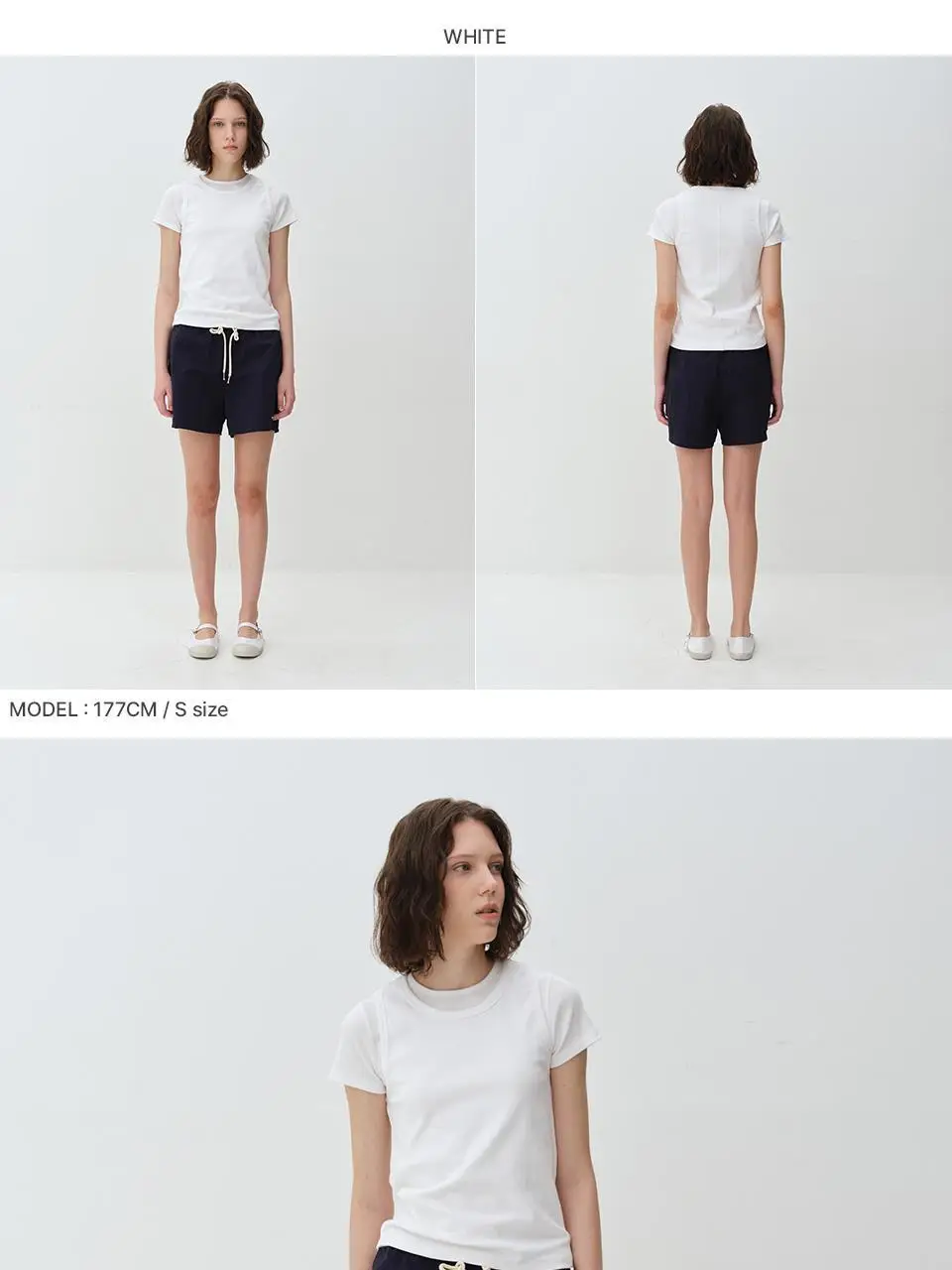 [모음전] BASIC RIBBED T-SHIRTS - 5color 상세페이지 3